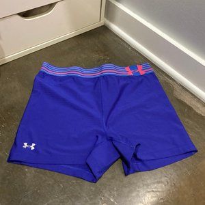 ✰ Under Armour Spandex Shorts ✰ (PURPLE/BLUE)